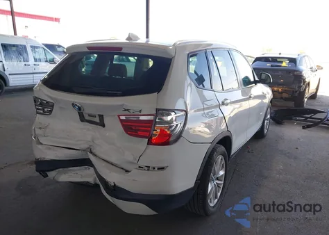 2017 BMW X3 Sdrive28I z USA, uszkodzony, nr VIN 5UXWZ7C34H0V91491